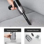2 in 1 Mini USB Rechargeable Vacuum Cleaner - Image 3