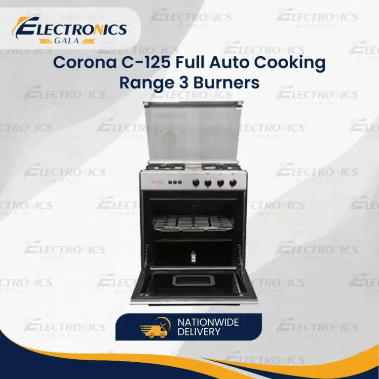 Corona C-125 Full Auto Cooking Range 3 Burners