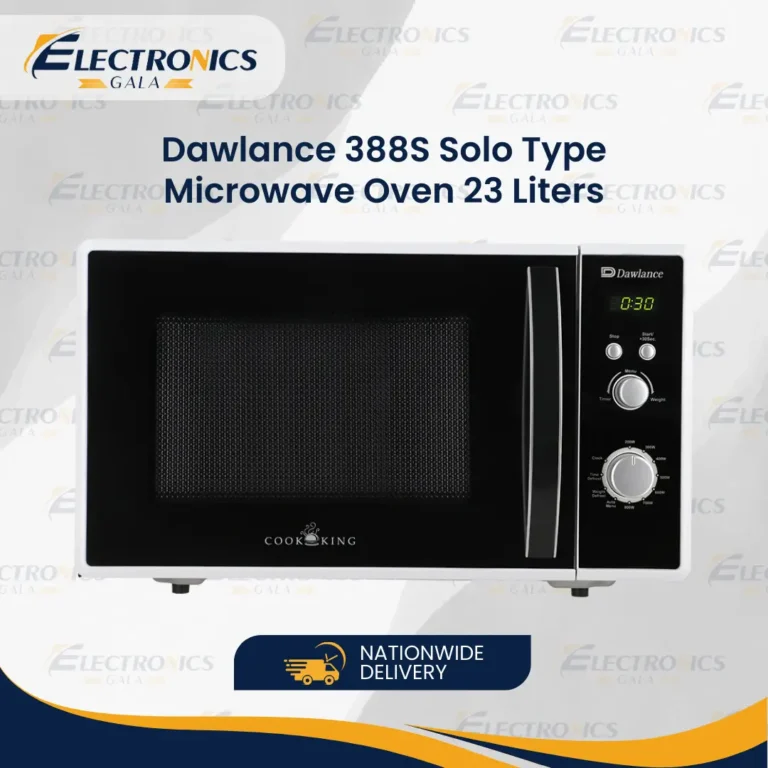 Dawlance 388S Solo Type Microwave Oven 23 Liters