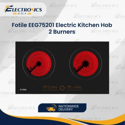 Fotile EEG75201 Electric Kitchen Hob 2 Burners