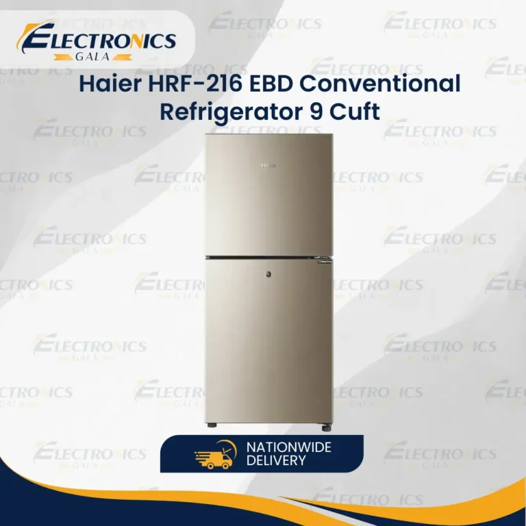 Haier HRF-216 EBD Conventional Refrigerator 9 Cuft