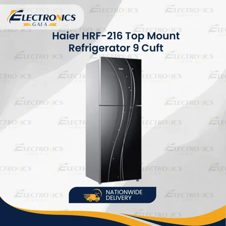 Haier HRF-216 Top Mount Refrigerator 9 Cuft