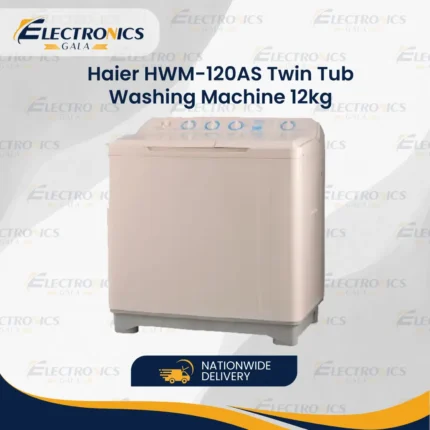 Haier HWM-120AS Twin Tub Washing Machine 12kg