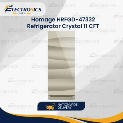 Homage HRFGD-47332 Crystal Refrigerator 11 CFT