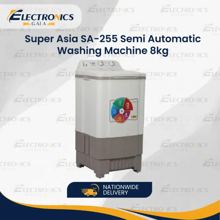 Super Asia SA-255 Semi Automatic Washing Machine 8kg