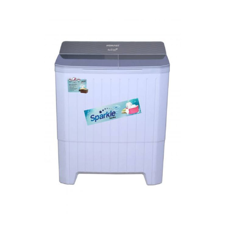 Homage HW-49112 Glass Twin Tub Washing Machine