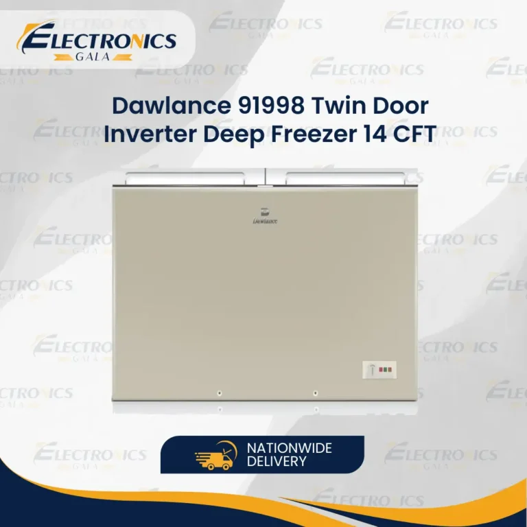 Dawlance 91998 Twin Door Inverter Deep Freezer 14 CFT