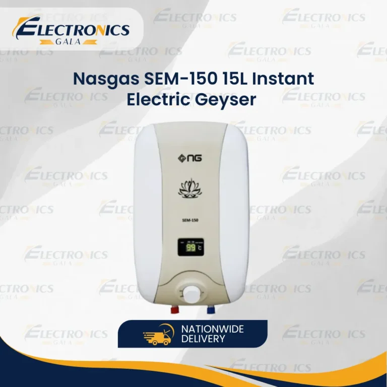 Nasgas SEM-150 15L Instant Electric Geyser