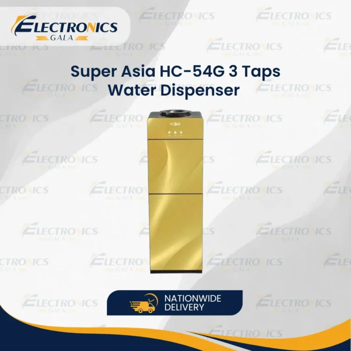 Super Asia HC-54G 3 Taps Water Dispenser