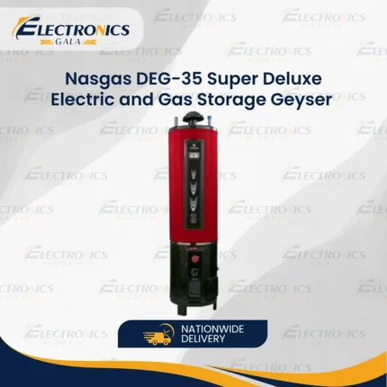 Nasgas DEG-35 Super Deluxe Electric and Gas Storage Geyser