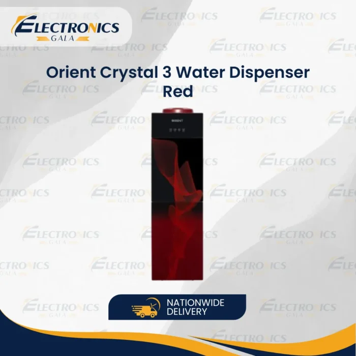 Orient Crystal 3 Water Dispenser Red