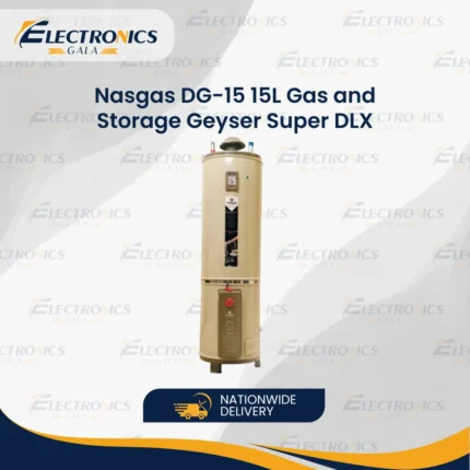 Nasgas DG-15 15L Gas and Storage Geyser Super DLX