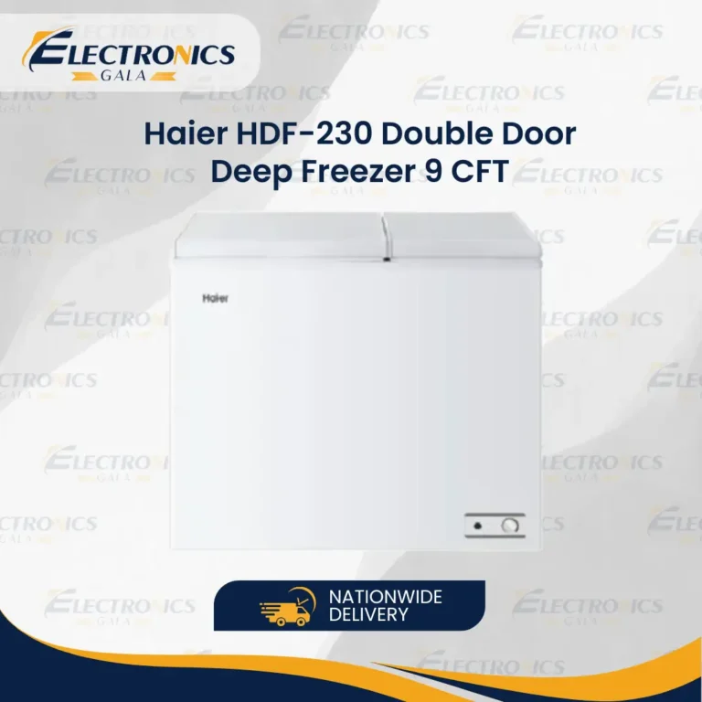 Haier HDF-230 Double Door Deep Freezer 9 CFT