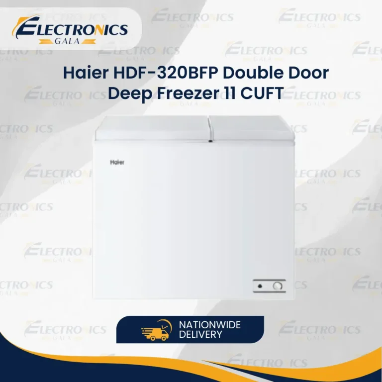 Haier HDF-320BFP Double Door Deep Freezer 11 CUFT