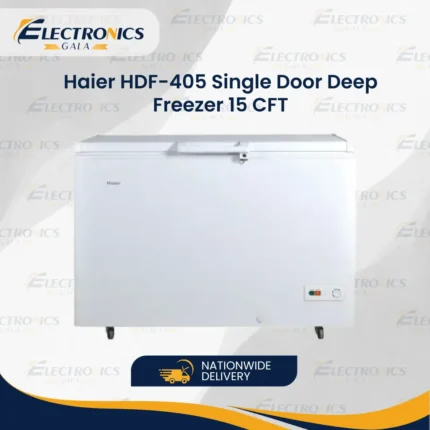 Haier HDF-405 Single Door Deep Freezer 15 CFT