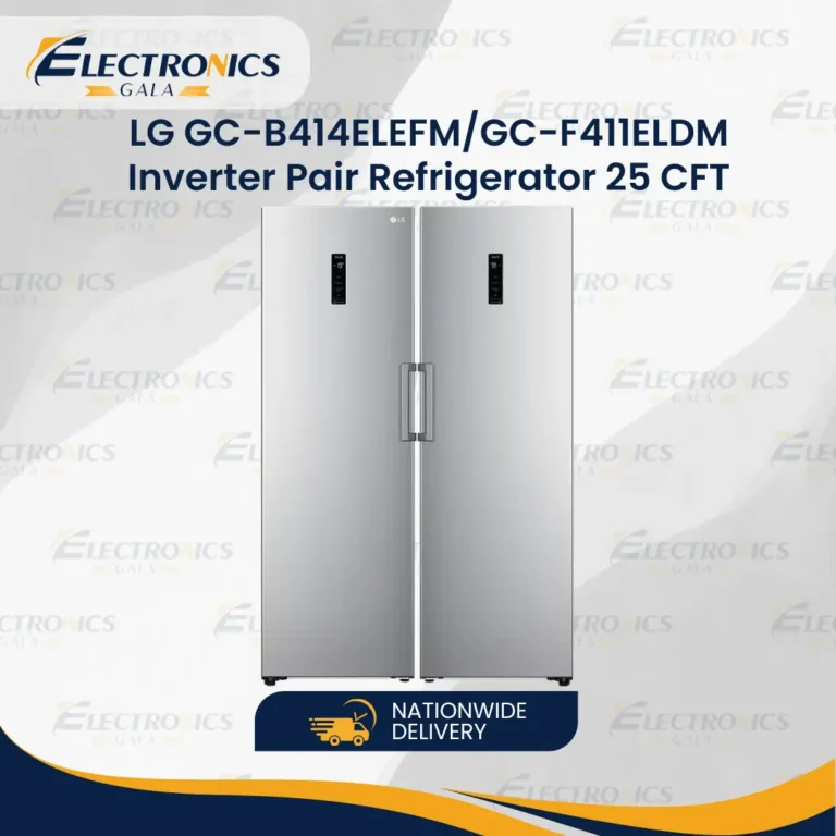 LG GC-B414ELEFM/GC-F411ELDM Inverter Pair Refrigerator 25 CFT