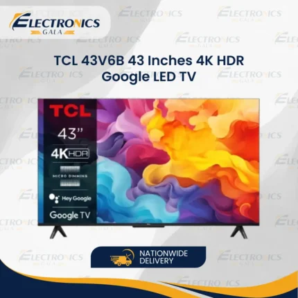 TCL 43V6B 43 Inches 4K HDR Google LED TV