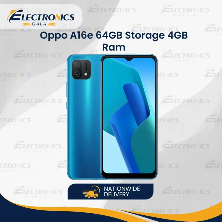 Oppo A16e 64GB Storage 4GB Ram