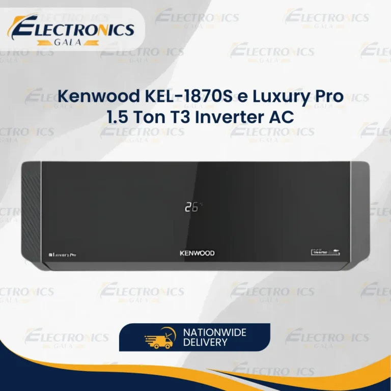 Kenwood KEL-1870S e Luxury Pro 1.5 Ton T3 Inverter AC