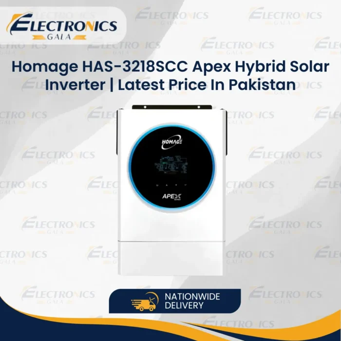 Homage HAS-3218SCC Apex Hybrid Solar Inverter | Latest Price In Pakistan